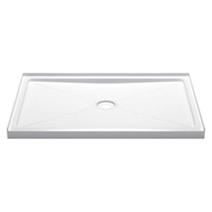 PROFLO 60'' W 42'' D Rectangular Single Shower Base