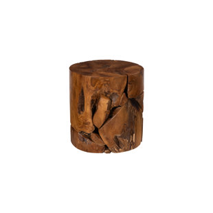 PHILLIPS COLLECTION Teak Accent Stool