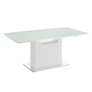 CASABIANCA FURNITURE Olivia Extendable Pedestal Dining Table