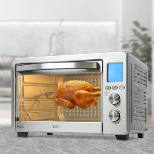 LNC Home Toaster Oven with Rotisserie
