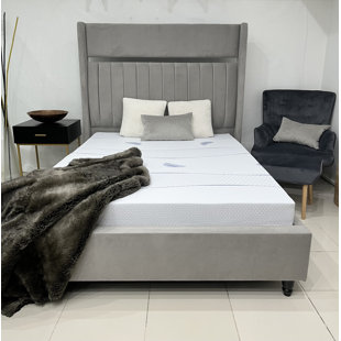 SAREER FURNITURE Cool Blue Foam Mattress