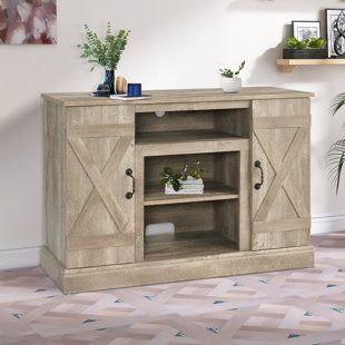 FOSHAN ZHI BAI HOME CO.,LTD Cambo 47" Antique Farmhouse Style TV Console and Media Stand
