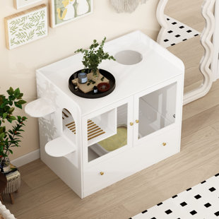 WILDON HOME® Arnettie Litter Box Enclosure