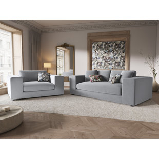 Micadoni Home 3 Seater Velvet Made to Order Sofa