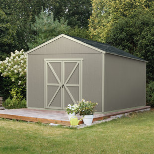 HANDY HOME Astoria Wood Storage Shed