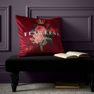 Bridgerton By Catherine Lansfield Flawless Floral Soft Touch 45x45cm Cushion
