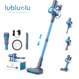 LUBLUELU 6 In 1 Lightweight Cordless Stick Vacuum Cleaner For Carpet Pet Hairhardwood Floor Model 009