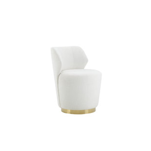 SHATANA HOME Bourdon Side Chair in Ivory