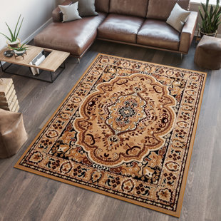 ASTORIA GRAND Halite Oriental Machine Woven Area Rug