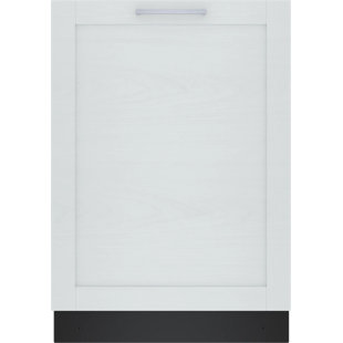 BOSCH 800 Series 24" Custom Top Control Built-In Dishwasher with Stainless Steel Tub and Flexible 3Rd Rack