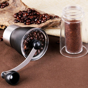 SC0GO Stainless Steel Manual Burr Coffee Grinder