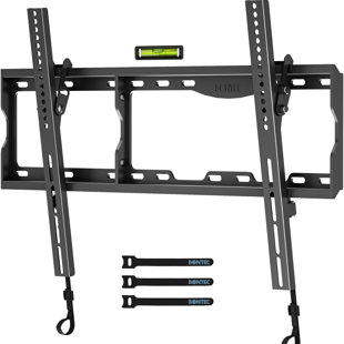 SYMPLE STUFF Tv Wall Mount For Most 37-86 Inch Led Lcd Oled Plasma Flat Curved Tvs, Tilt Tv Wall Bracket Holds Tv Up To 75kg, Max Vesa 600 X400mm