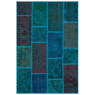 LANGLEY STREET Round Caskey Hand Knotted Area Rug