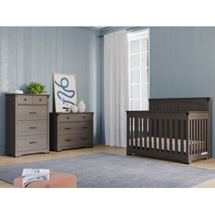 CHILD CRAFT Redmond Full Panel 4-Piece Nursery Furniture Set