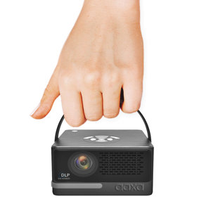 AAXA TECHNOLOGIES (6 Hr Battery) Worlds Brightest AAXA P6 Ultimate 1100 LED Lumens Smart Projector, Wireless Mirroring