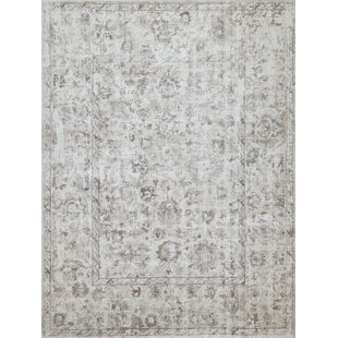 EXQUISITE RUGS Dorchester Rectangle Oriental Hand Loomed Bamboo Slat/Seagrass/Wool Area Rug in Beige/Brown