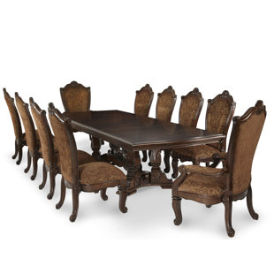 MICHAEL AMINI Windsor Court 11 - Piece Extendable Trestle Dining Set