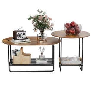 17 STORIES Vilene Frame 2 Nesting Table Set