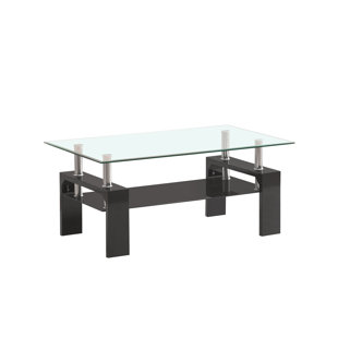 METRO LANE Timsbury 4 Legs Coffee Table with Storage