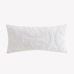 TRINA TURK RESIDENTIAL Santorini Embroidered Cotton Throw Pillow