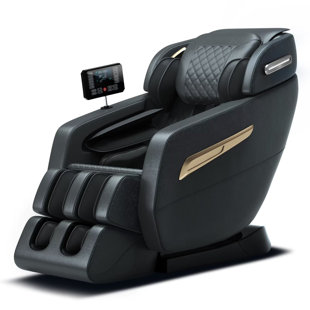 INBOX ZERO Lashayna Luxury 4D Zero Gravity Massage Chair SL Track, Thai Stretch, Shiatsu Massage Chair