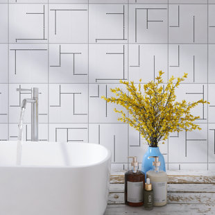 SUPREME TILE Kenzo 8" x 8" Porcelain Patterned Wall & Floor Tile