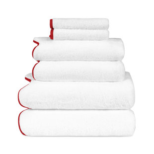 HOME TREASURES LINENS Antalya Turkish Cotton Terrycloth Bath Towels