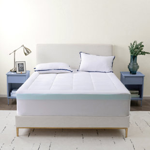 WAYFAIR SLEEP™ Wayfair Sleep 4.5" Gel Memory Foam Mattress Topper with Quilted Pad Top