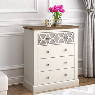 MARLOW HOME CO. Sufly 79cm W 4 - Drawer Chest of Drawers