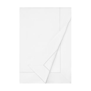 HOME TREASURES LINENS Perla Modern & Contemporary Egyptian Cotton Percale Duvet Cover