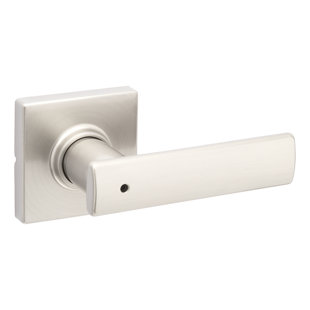 KWIKSET Breton Privacy Lever with Square Rose