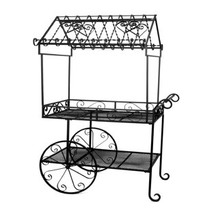DEER PARK IRONWORKS Metal Plant Stand