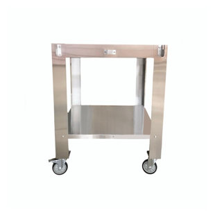WPPO LLC Karma 42'' W x 39'' D Stainless Steel Utility Cart