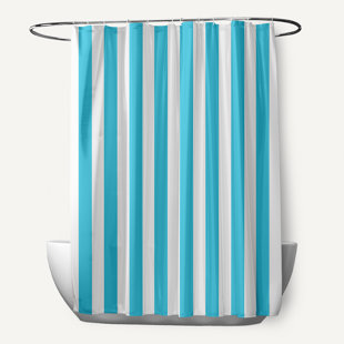 E BY DESIGN Striped Shower Curtain