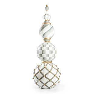 MACKENZIE-CHILDS Sterling Check® Trophy Topiary