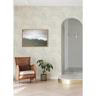 SCOTT LIVING HOME Trousdale Fanning Flora Wallpaper