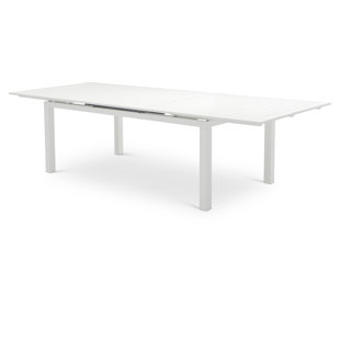 MERIDIAN FURNITURE USA Maldives Extendable Aluminum Dining Table