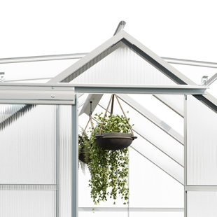 BALCONERA 6'W X 4/6/8/10/12'D Heavy-duty Walk-in Hobby Greenhouse
