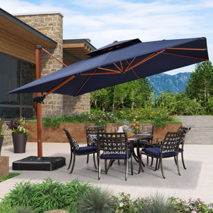 SUMMERBELLA 144" Square Cantilever Umbrella (must purchase base separately)