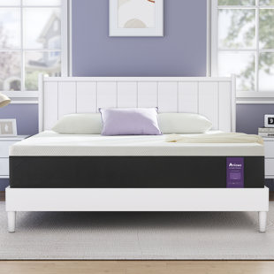ANLOWO 14" Plush Gel Memory Foam Mattress with 10-Year Warranty & No-Noise