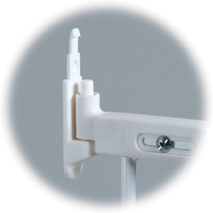 KIDCO, INC. KidCo Angle Mount Safeway Stair Top Quick Release Baby Gate, 42.5x30.5 In, White