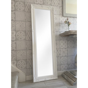 ASTORIA GRAND Sade Tall Solid Wood Framed Wall or Dressing Mirror