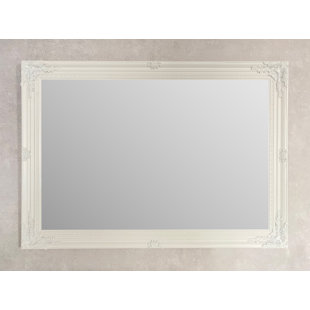 ASTORIA GRAND Blanche Solid Wood Framed Wall Mounted Accent Mirror