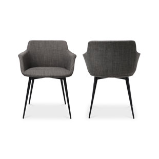 CORRIGAN STUDIO® Sabriel Upholstered Dining Chair (Set of 2)