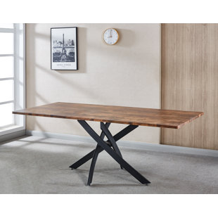 ARTISAN DESIGN FURNITURE Executive MDF Top Cross Base Dining Table