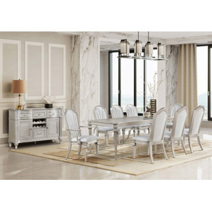 COASTER Evangeline 4 - Person Extendable Dining Set