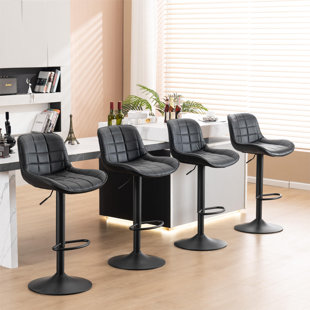 TENTOP® Swivel Adjustable Height Stool (Set of 4)