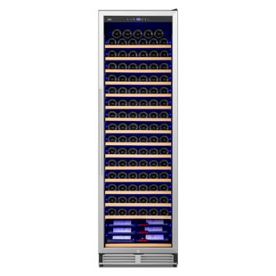 VELIVI 189 Bottle Built-in Or Freestanding Single Zone Wine Refrigerator