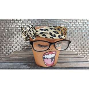 Sassy Soul Sister, Head Face Planter, Planter with Drainage, Planter, Flower Pots, Unique Gift