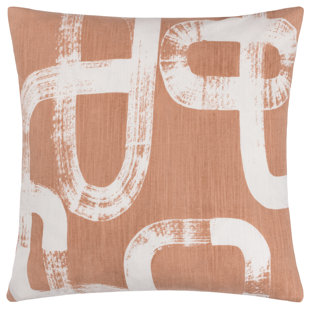 HÖEM Tuba Abstract Square Scatter Cushion With Filling